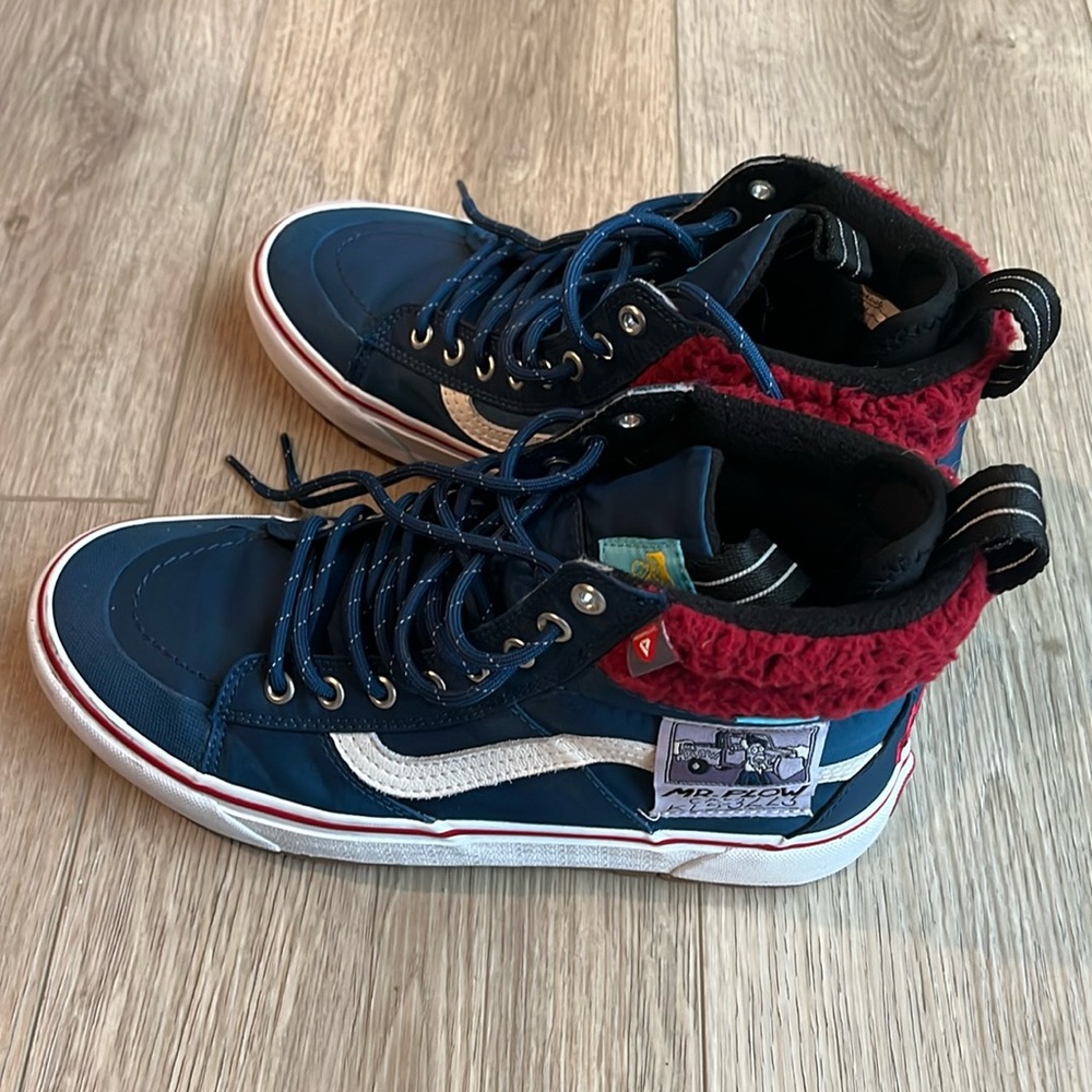 LIGHTLY WORN Mr. plow Vans Skate hi limited releases